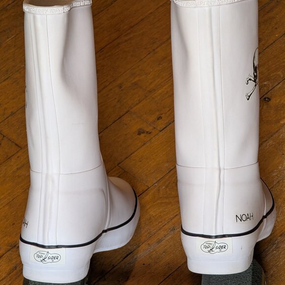 Rare Exclusive Mens Noah x Sperry Foul Weather Sailing Rain Boots Size 9M